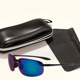 "Aviator Style Polarized Sunglasses - Fashion Sport Shades for Men Women Outdoor Activities" (Color: c4)